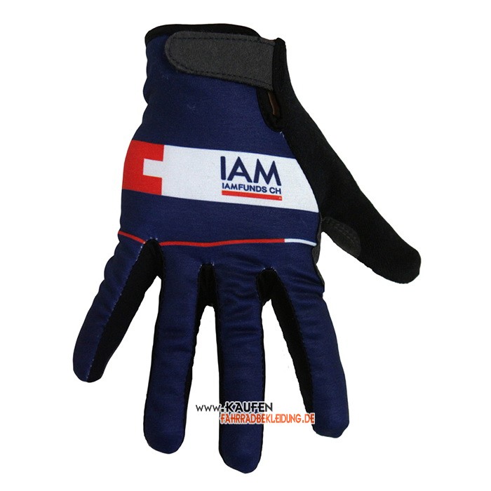 2020 IAM Lange Handschuhe Blau Wei